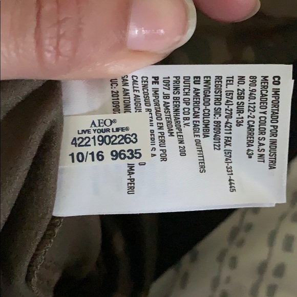 New American eagle outfitters Camo active jacket - Picture 4 of 5